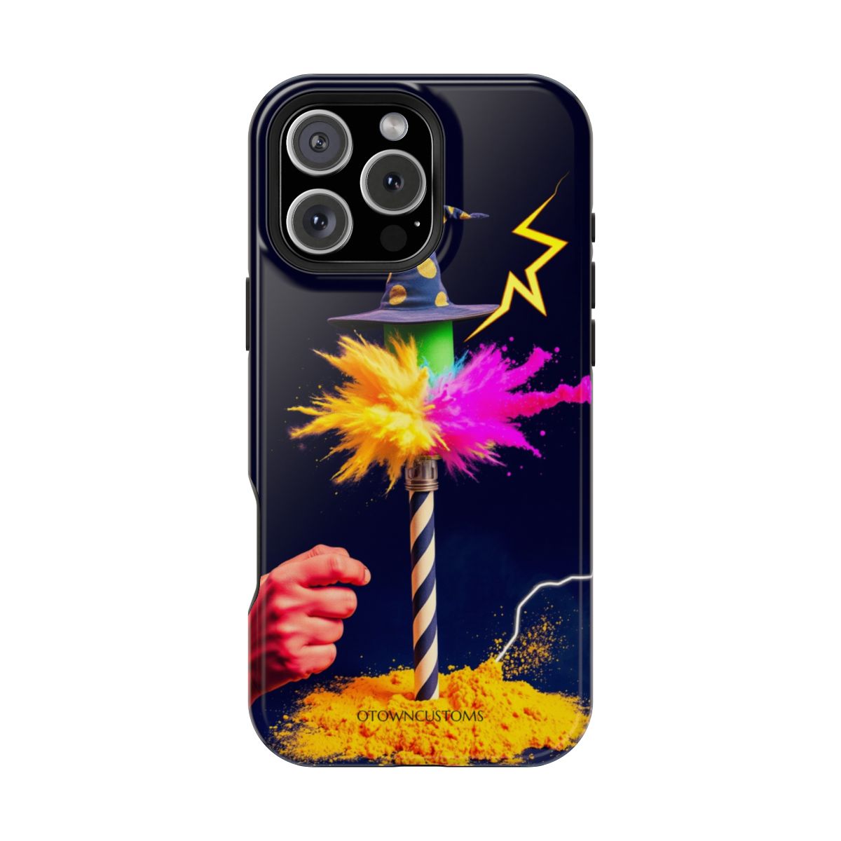 Retro Candy Pop Phone Case: Pixy Stix Wizard