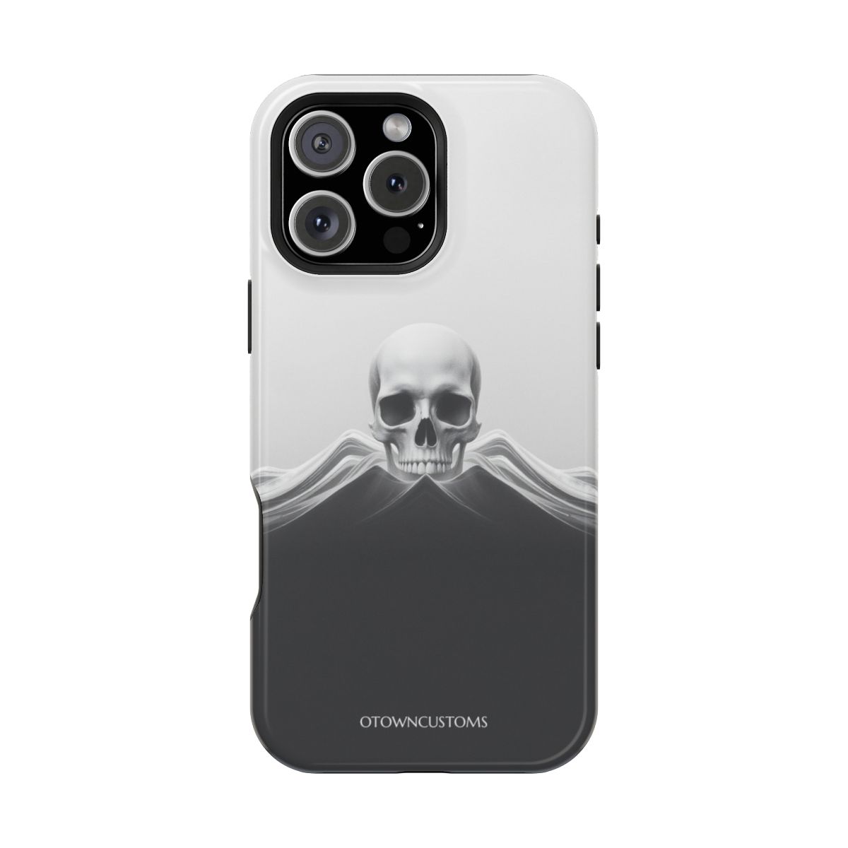 Spooky Typography Phone Case: Hollow Echo