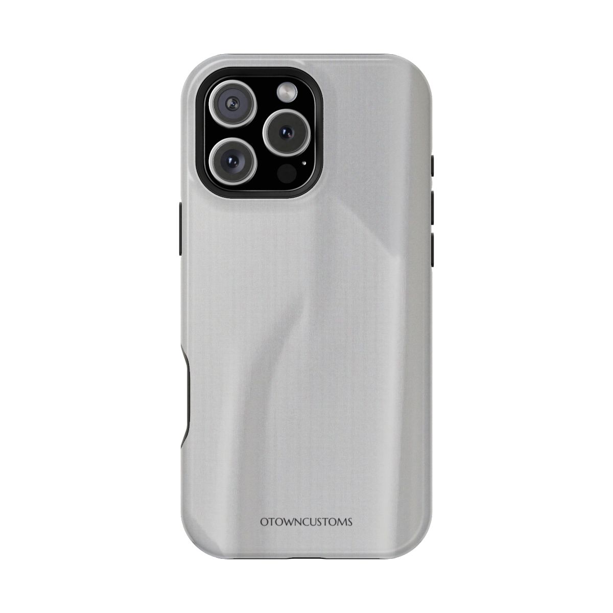 Spooky Typography Phone Case: Veiled Words