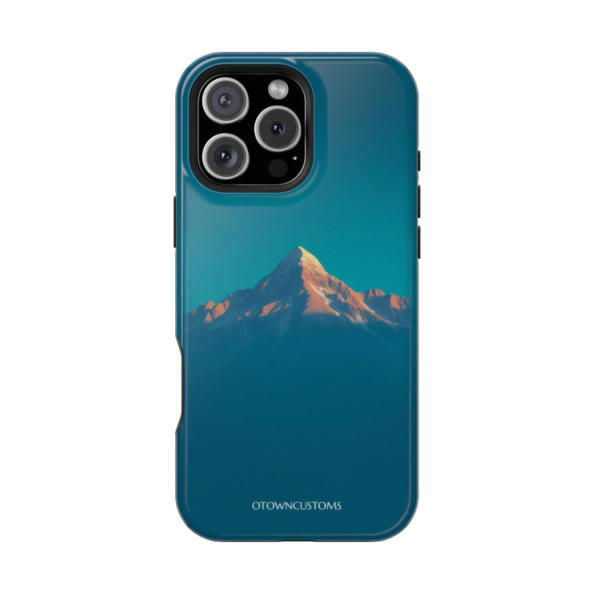 Minimalist Mountain Vista Botanical Luxury Floral