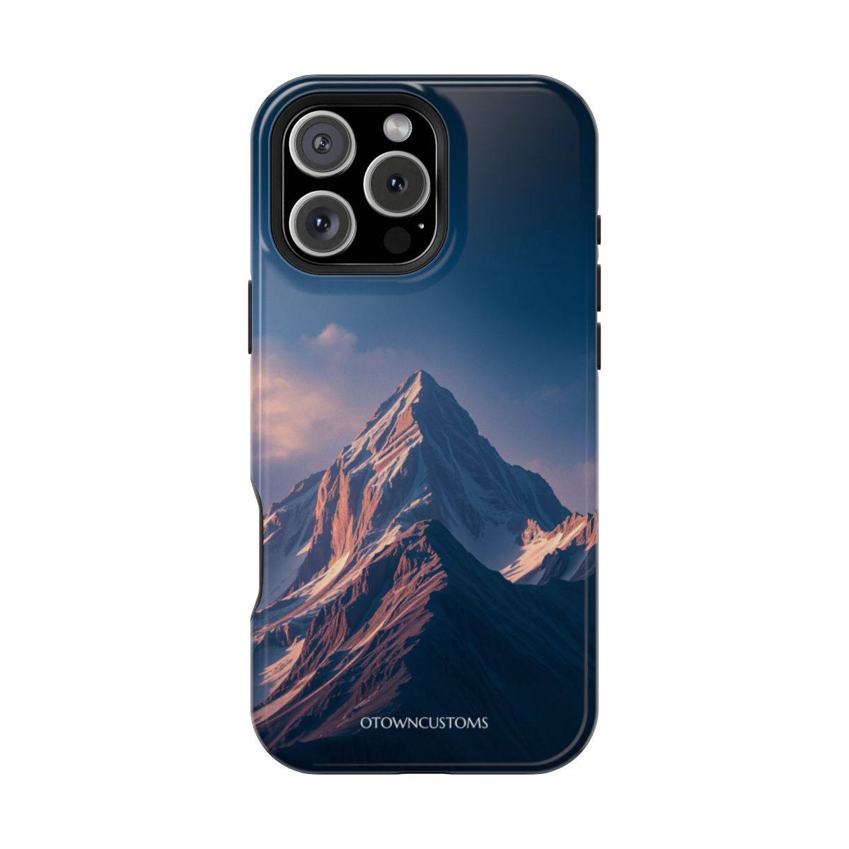 Mountain Landscape Phone Case Botanical Luxury Floral For iPhone