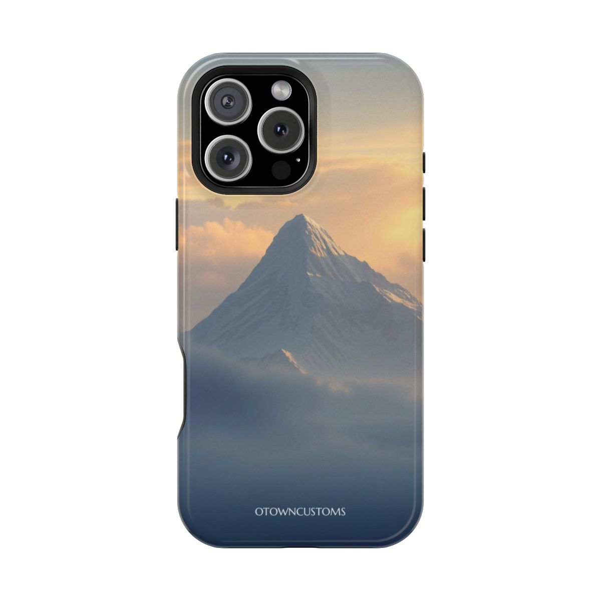Atmospheric Mountain Vista Prairie Skyline