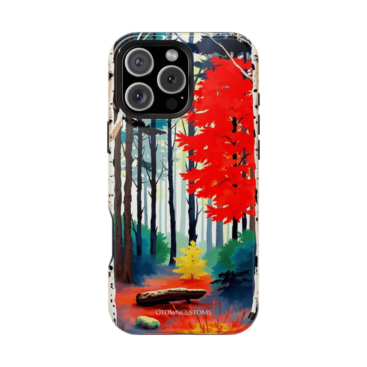 Stylized Forest Watercolor Minimal