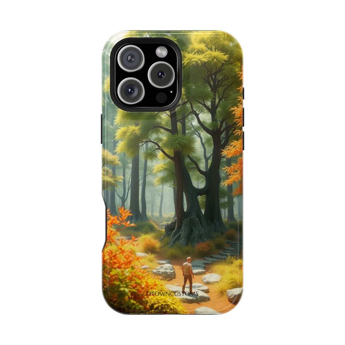 Enchanting Forest Pathway Watercolor