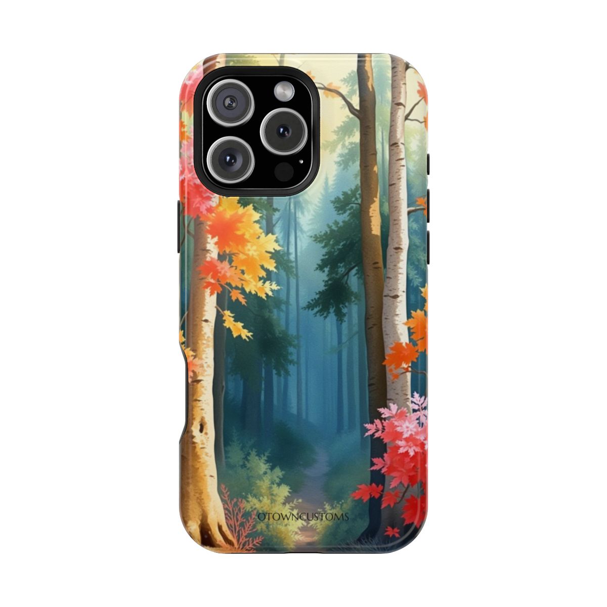 Pastel Forest Watercolor