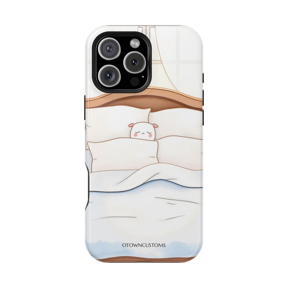 Chibi Cartoon Phone Case Not a Morning Person For iPhone Samsung