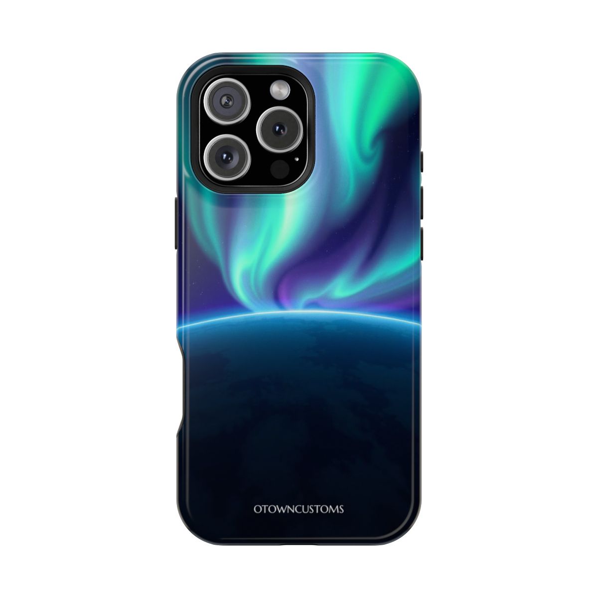 Stylized Aurora Borealis Night Sky