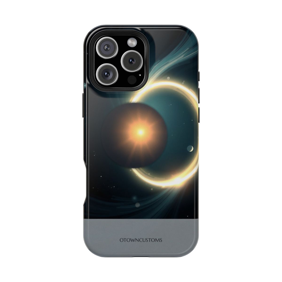 Cosmic Abstract Einstein Ring Lens