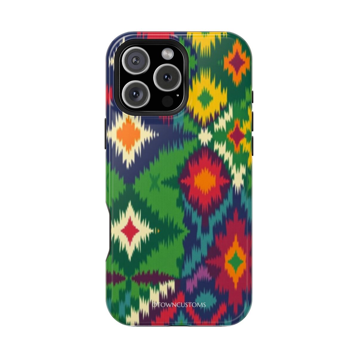 Ikat Pattern Geometric Tribal Fabric