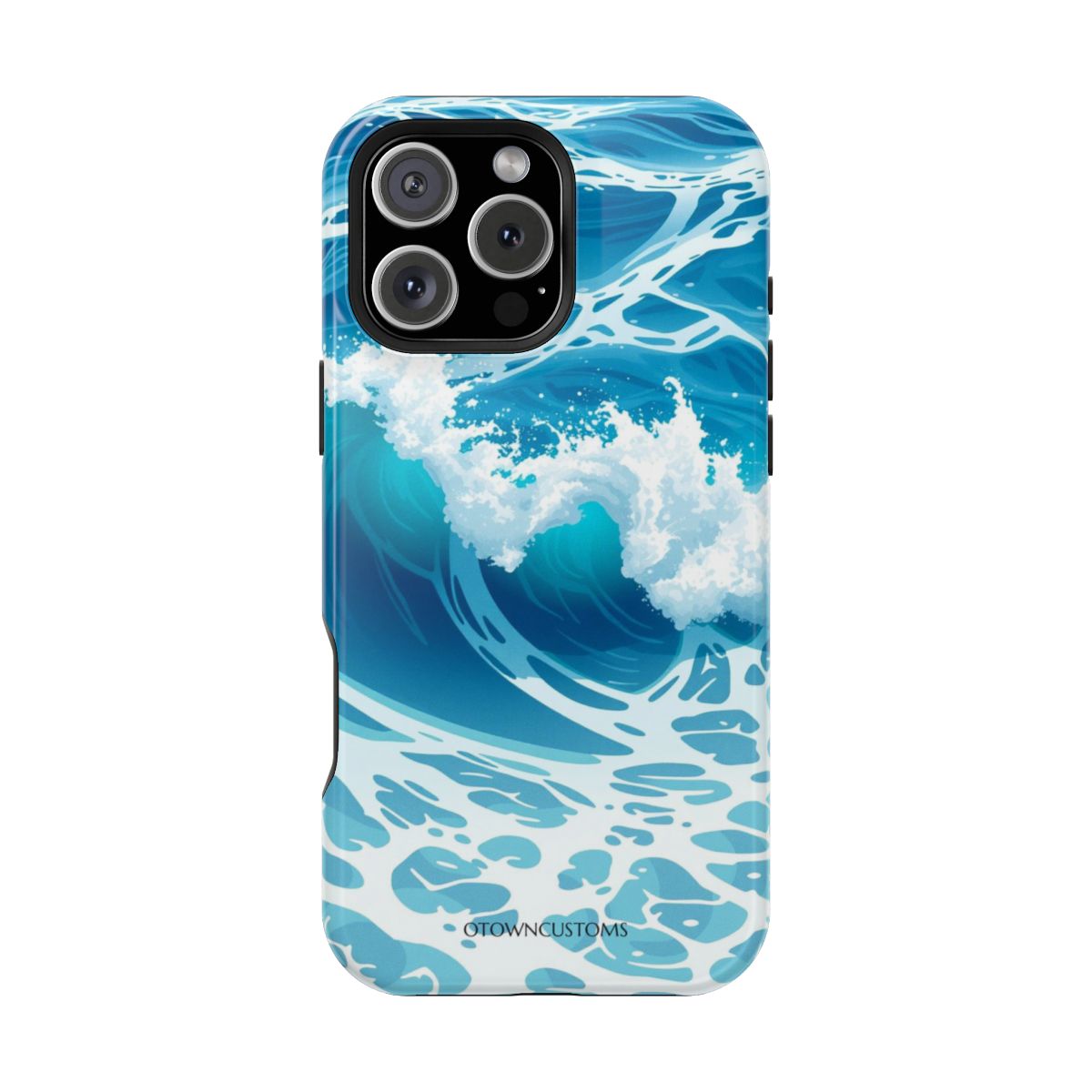 Stylized Ocean Wave Break Pattern