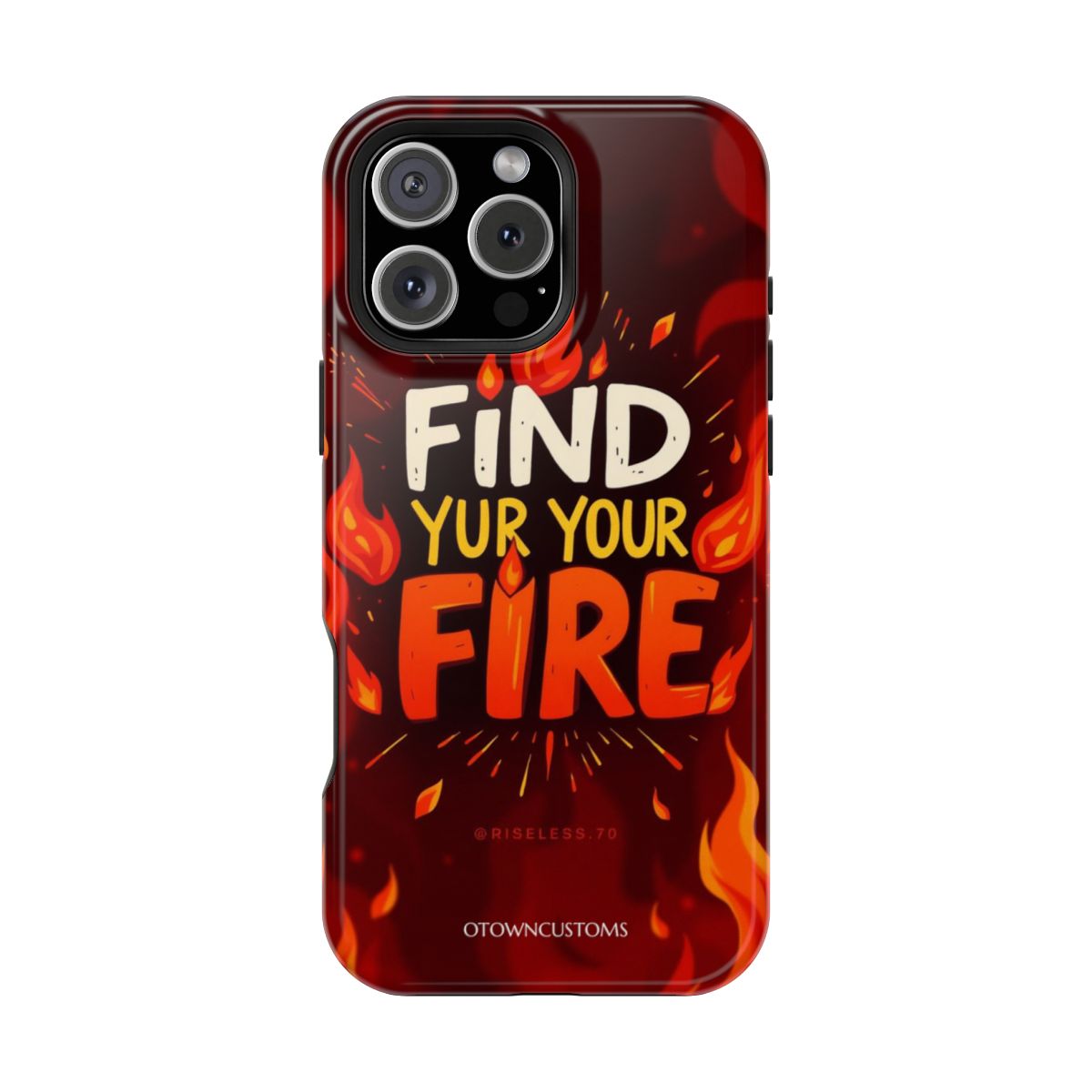 Passionate Find Your Fire Typography
