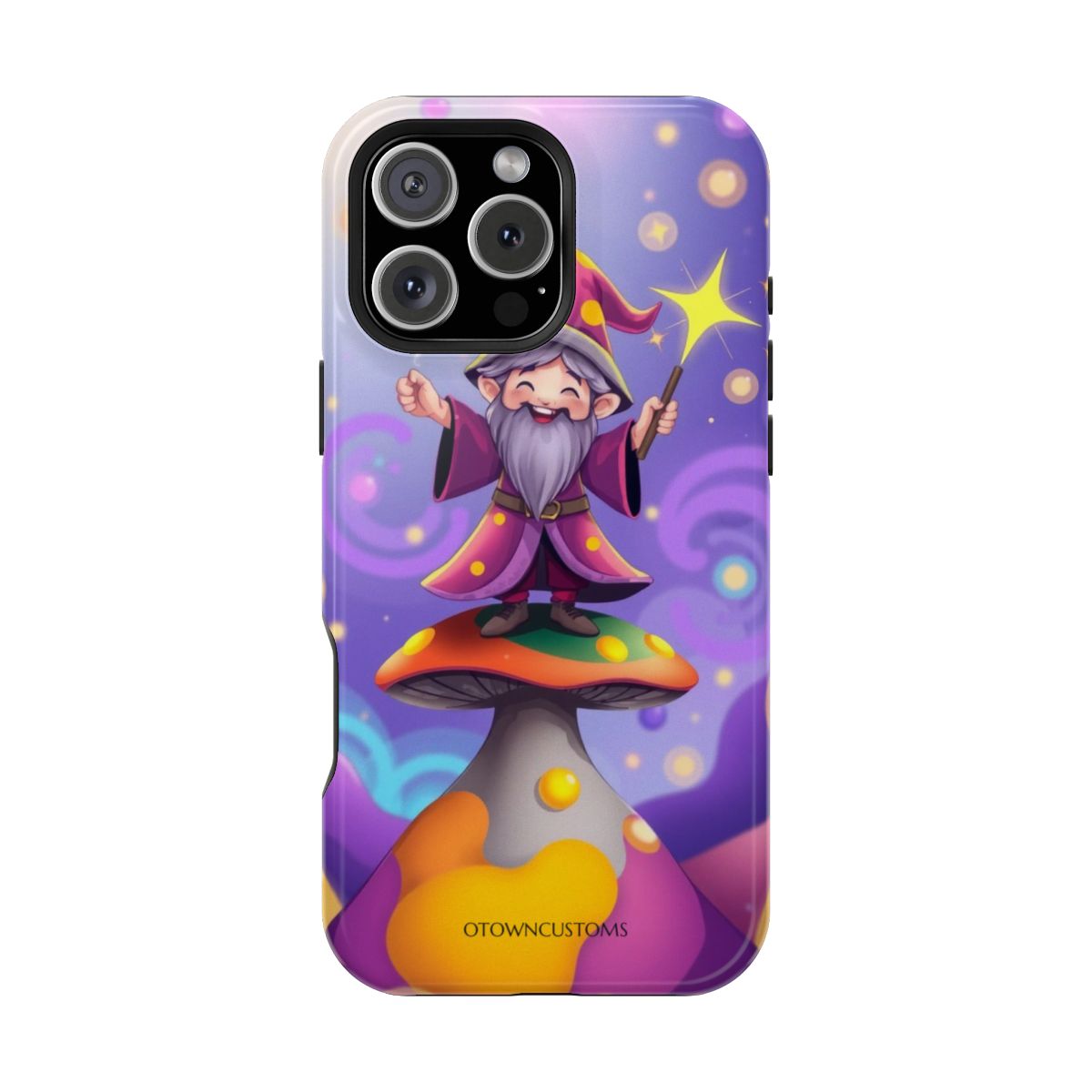 Whimsical Tiny Wizard Fantasy Art