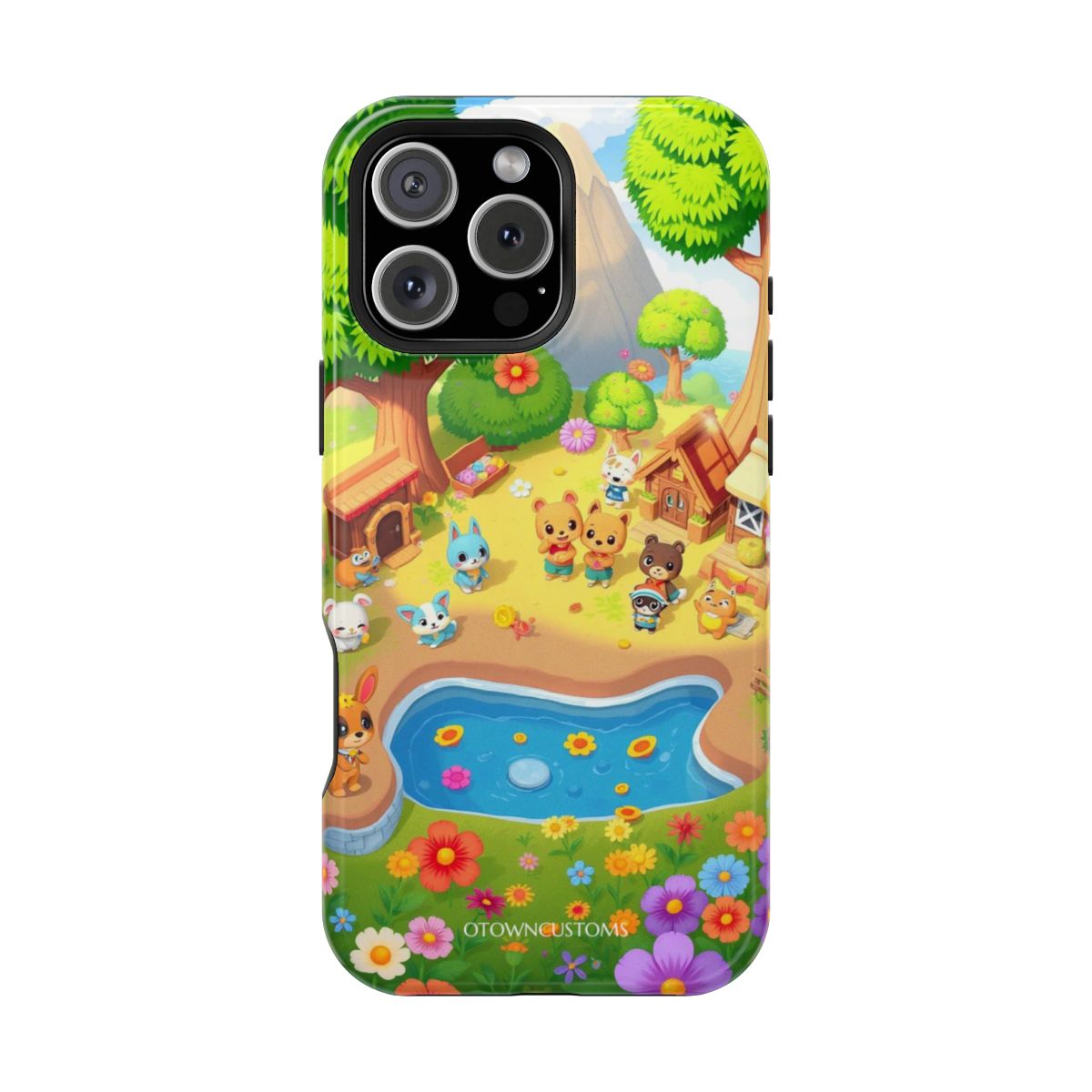 Animal Crossing Island Cartoon