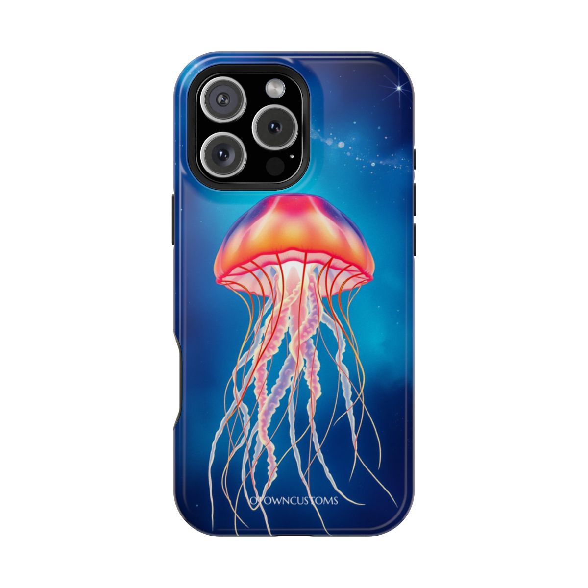 Cosmic Jellyfish Bloom Digital Illustration