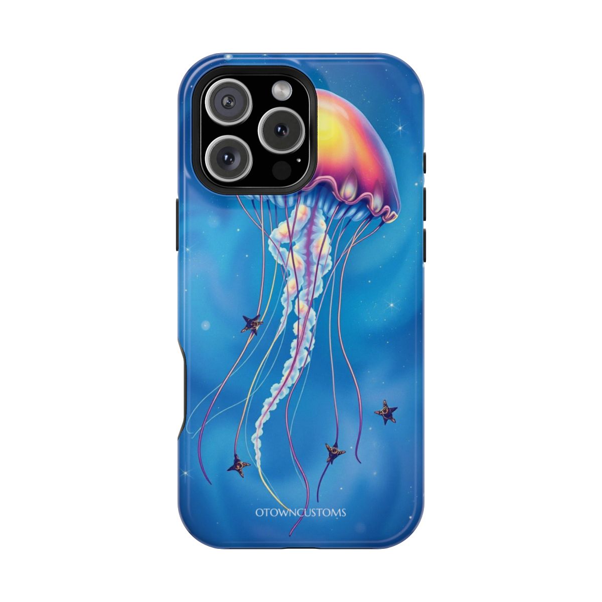 Glowing Cosmic Jellyfish Serenity