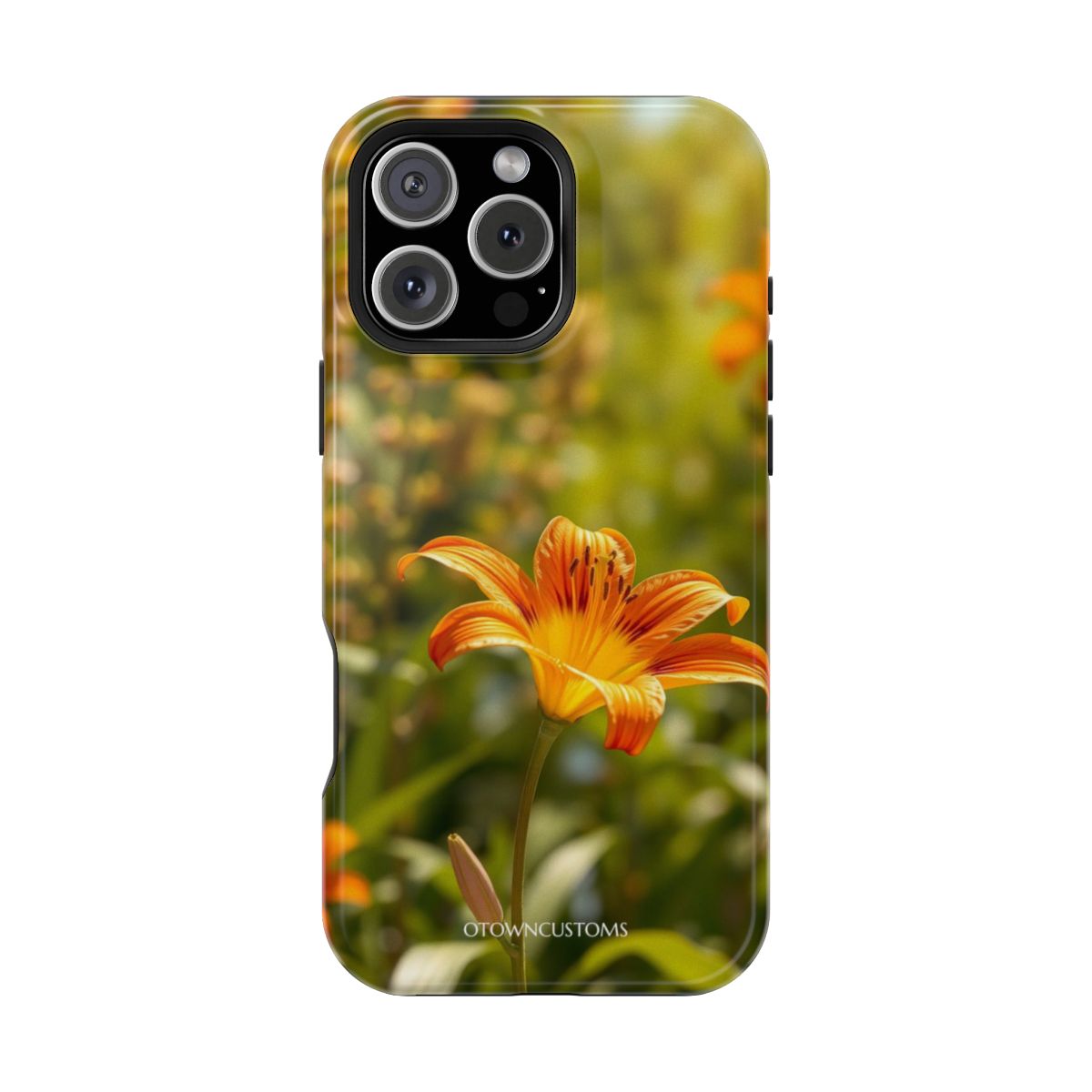 Tiger Lily Floral Bokeh