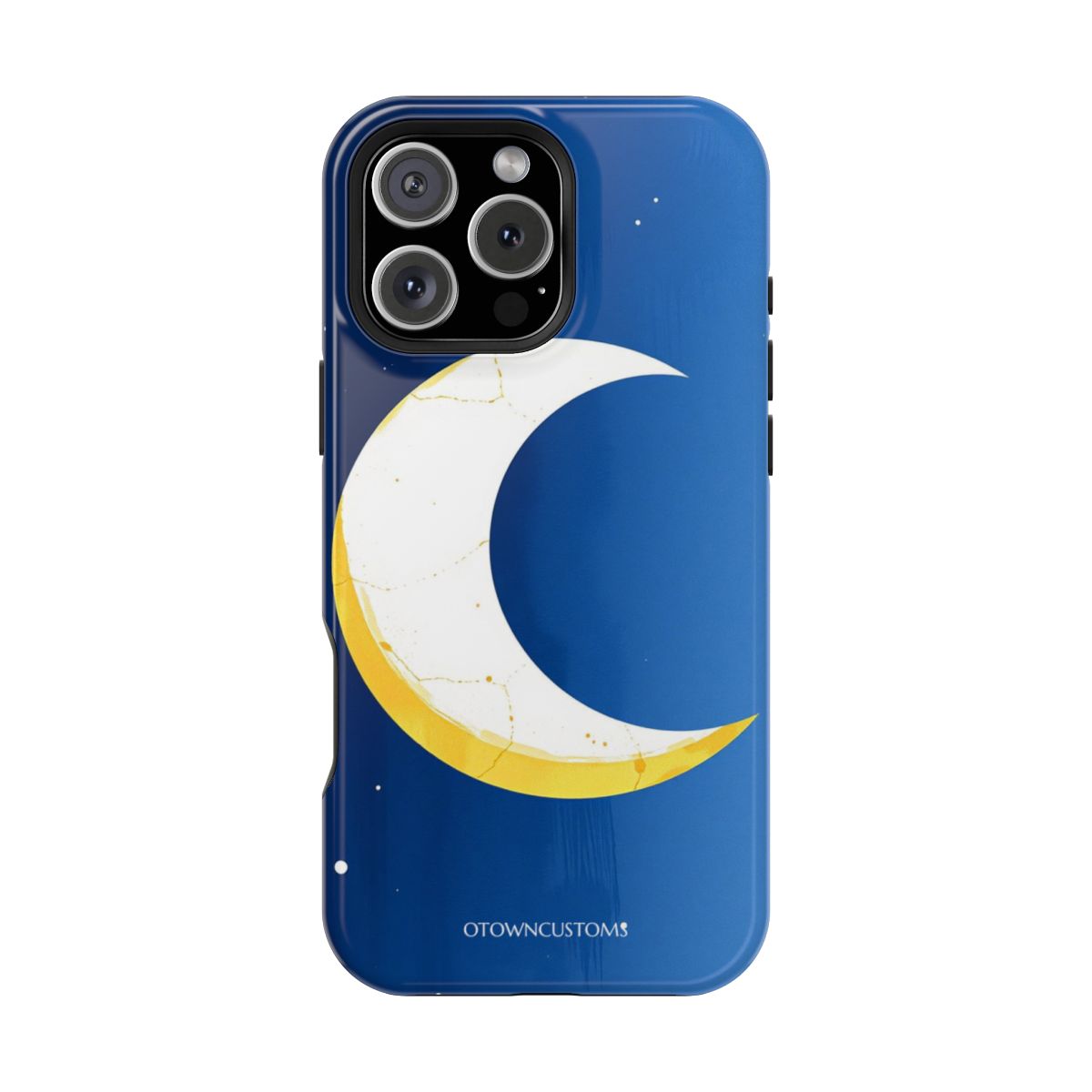Stylized Moonscape Lunar Phase