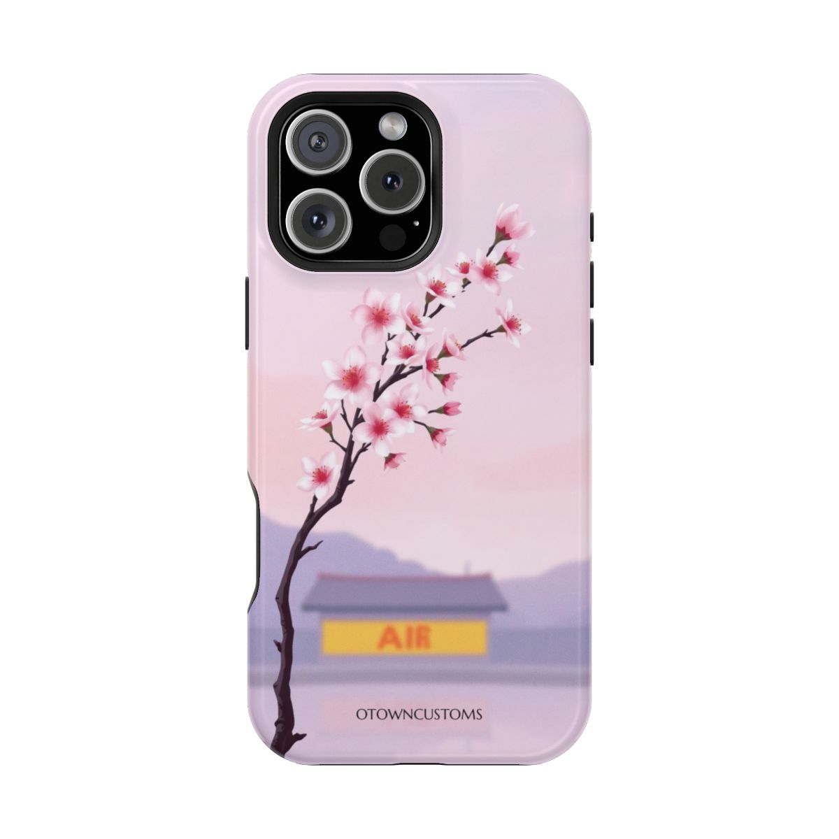 Soft Artistic Painting Blooming Cherry Blossom