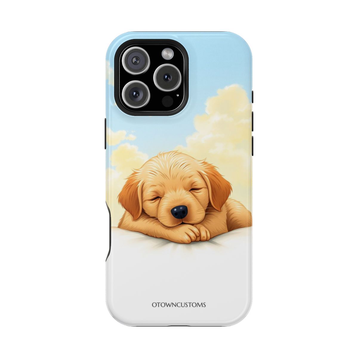 Illustrated Golden Retriever Puppy