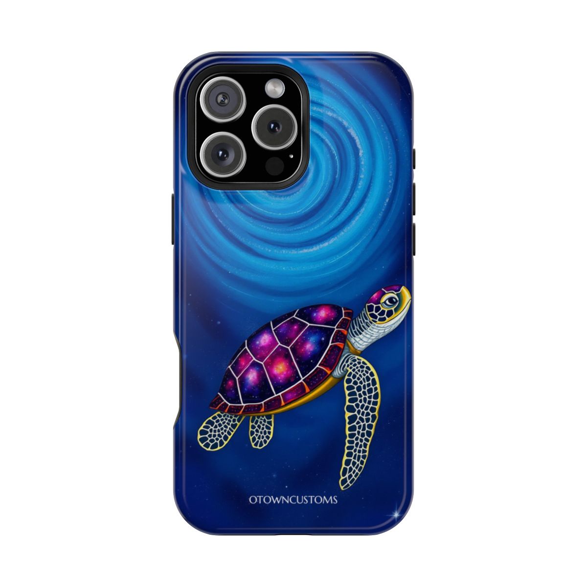 Whimsical Space Galaxy Turtle