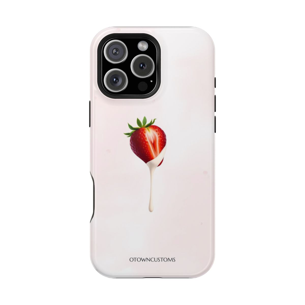 Strawberry Cream Minimalist Food