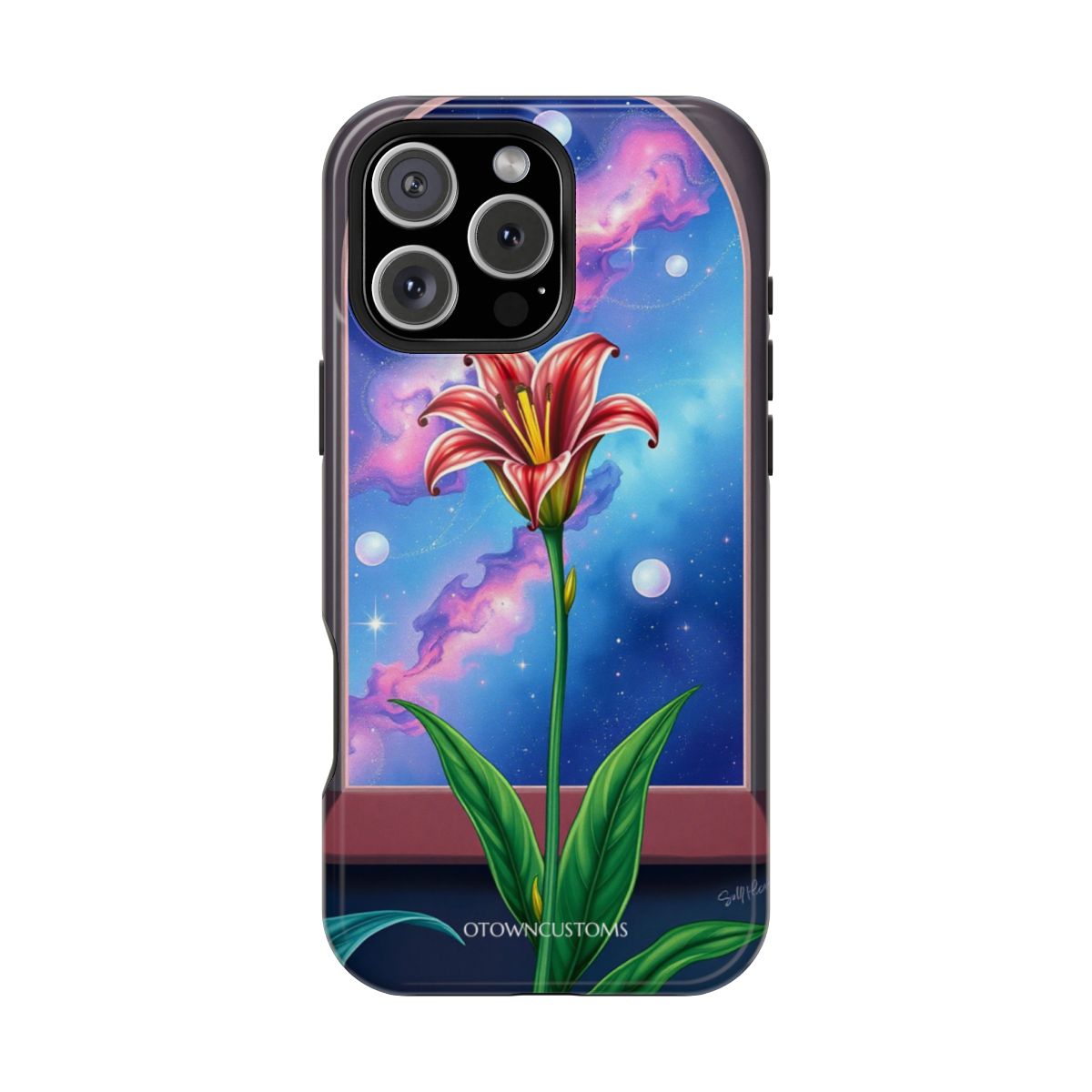 Stargazer Lily Fantasy Illustration