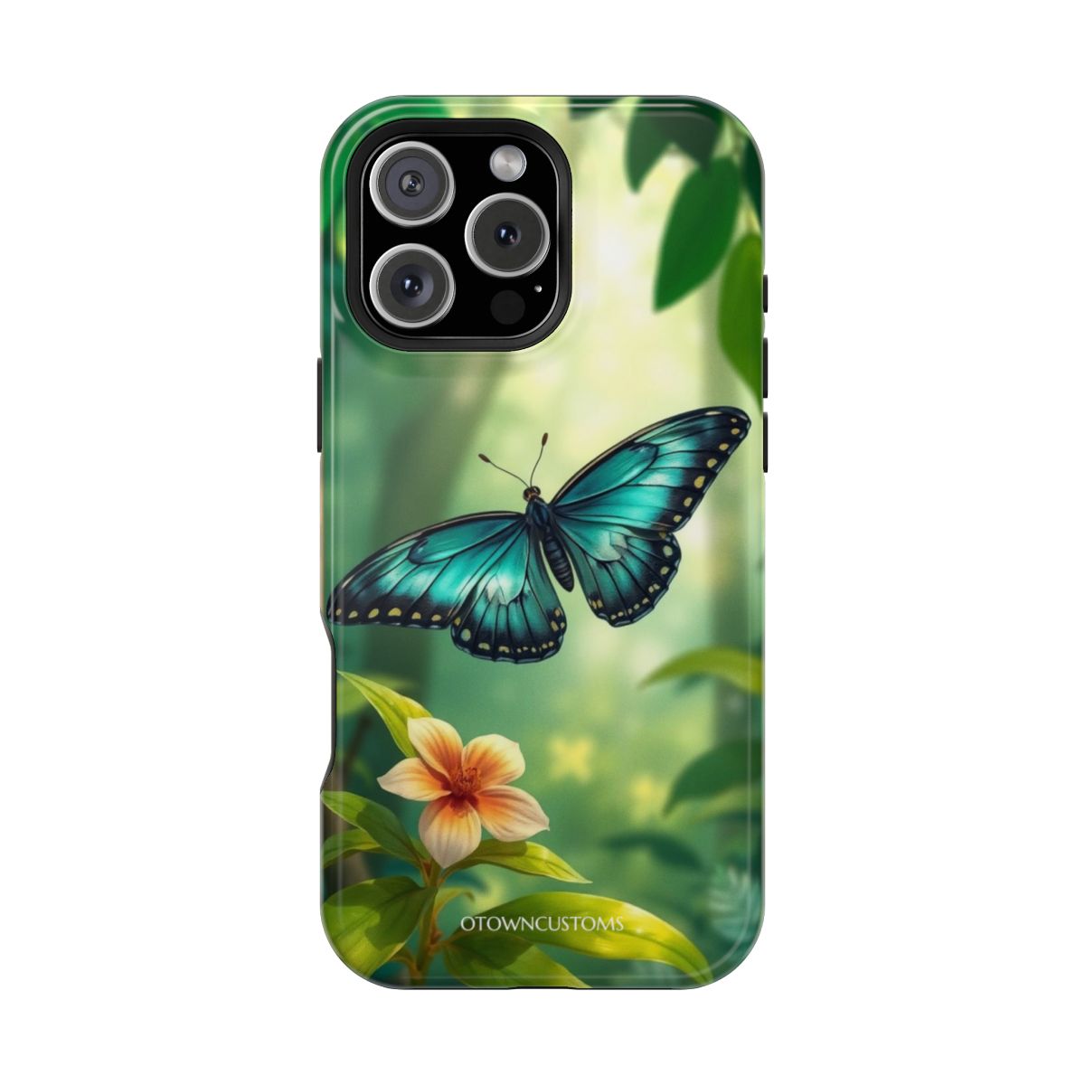 Vibrant Forest Emerald Butterfly