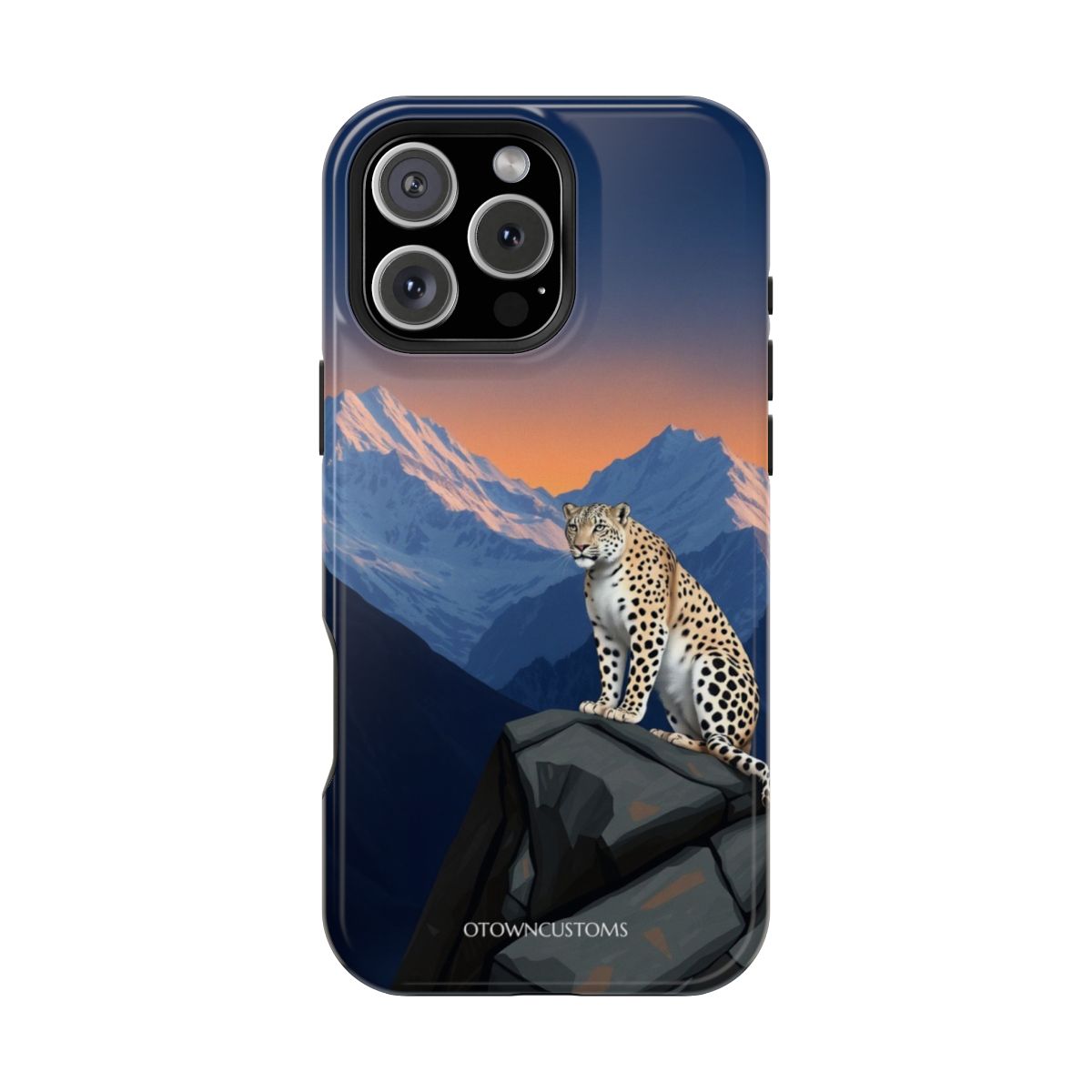 Snow Leopard Majestic Mountain