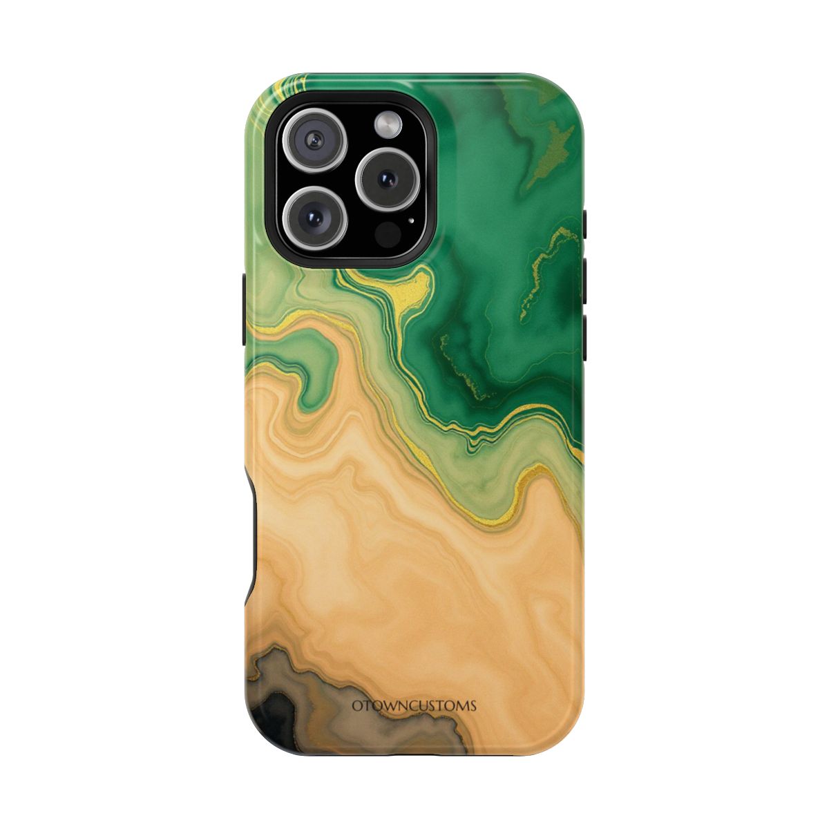 Abstract Marble Ink Swirl