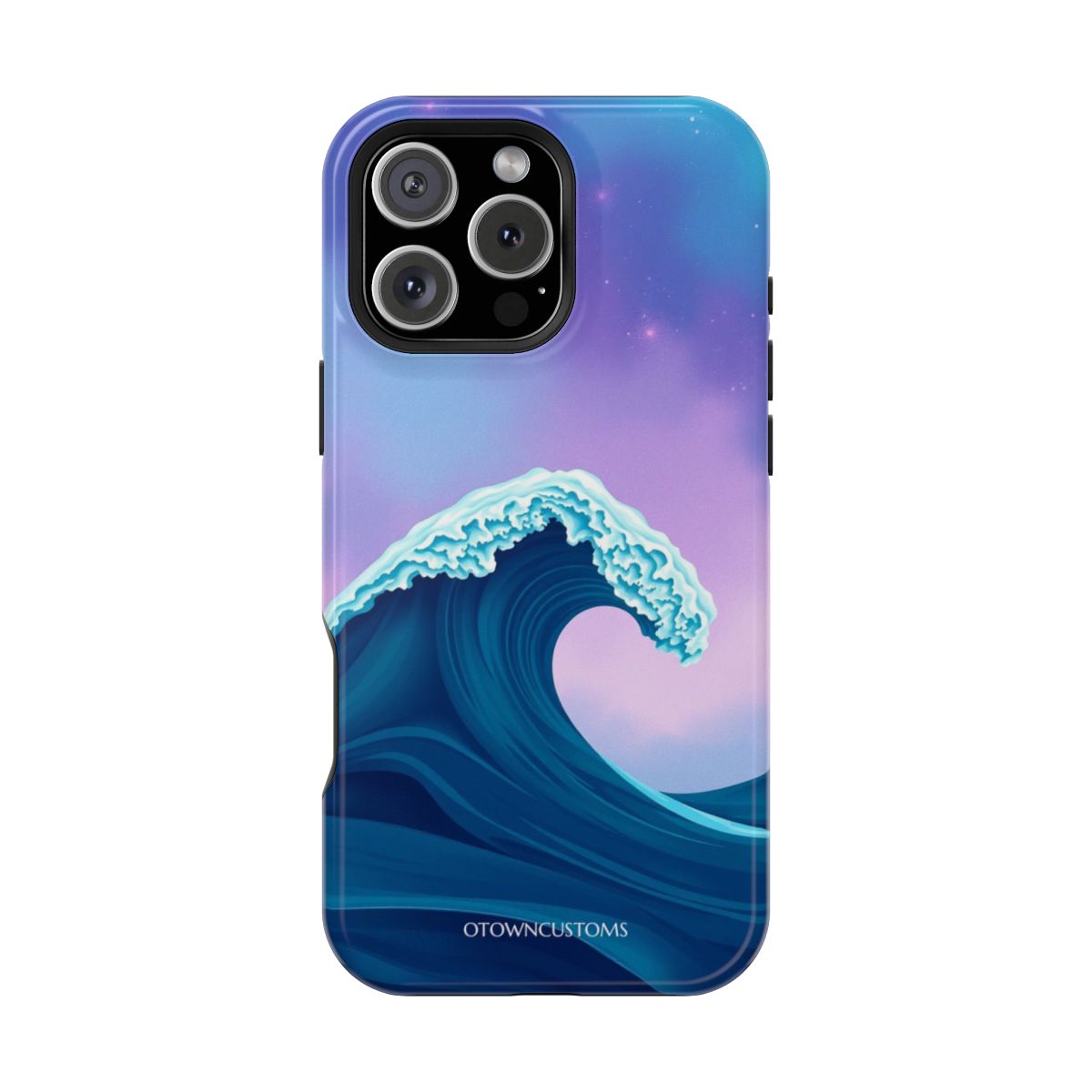 Stylized Cosmic Wave Surfing