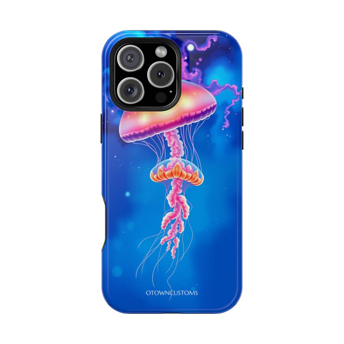 Cosmic Jellyfish Nebula Vibrant Space