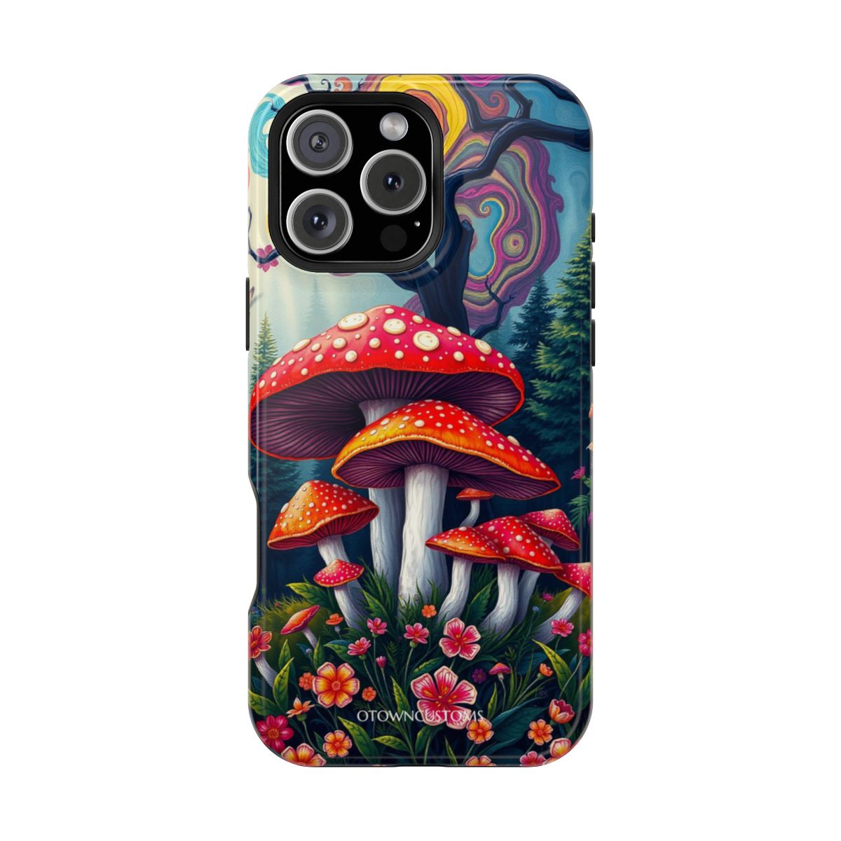 Psychedelic Fantasy Forest Mushroom