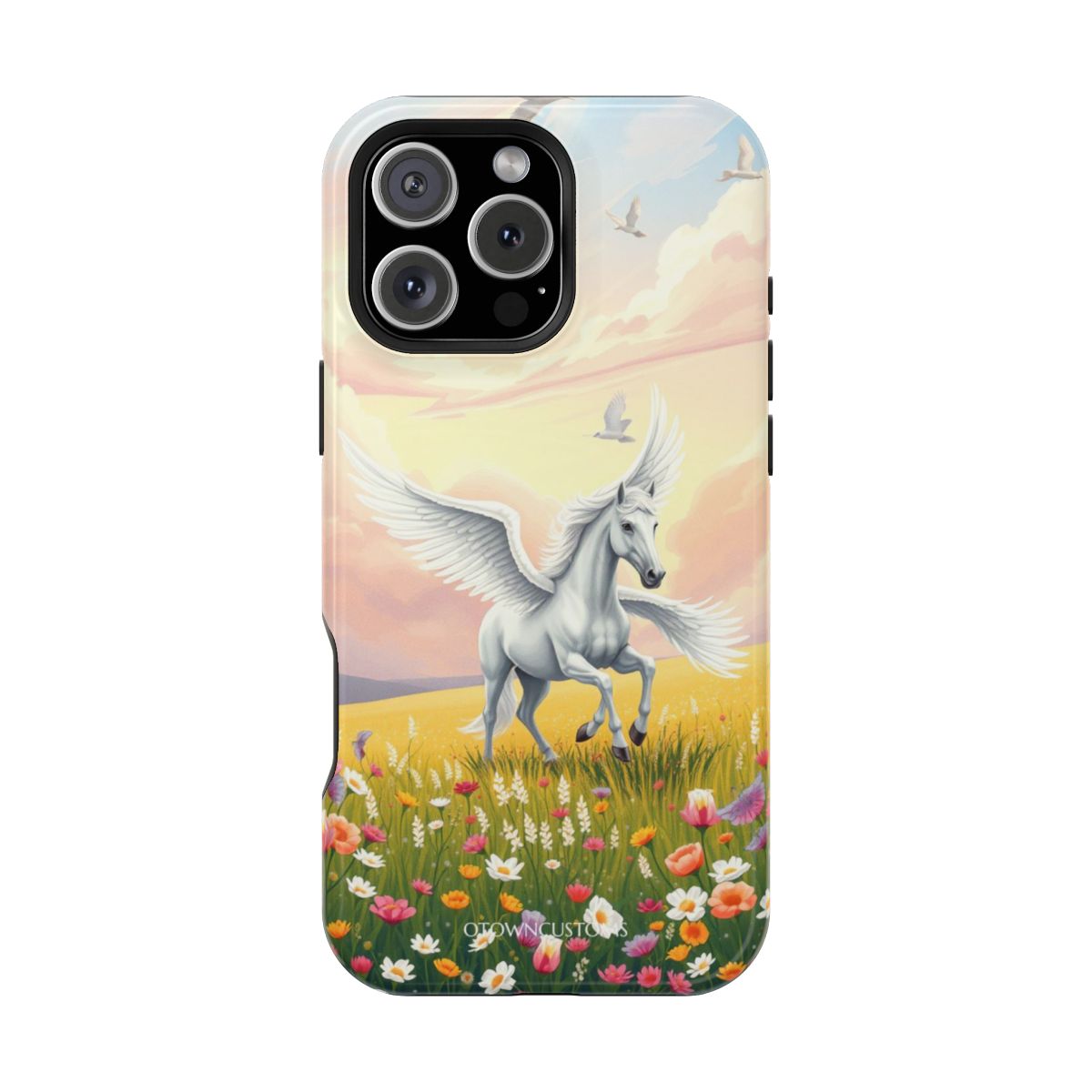 Dreamy Pegasus Cloud Meadow Mythical