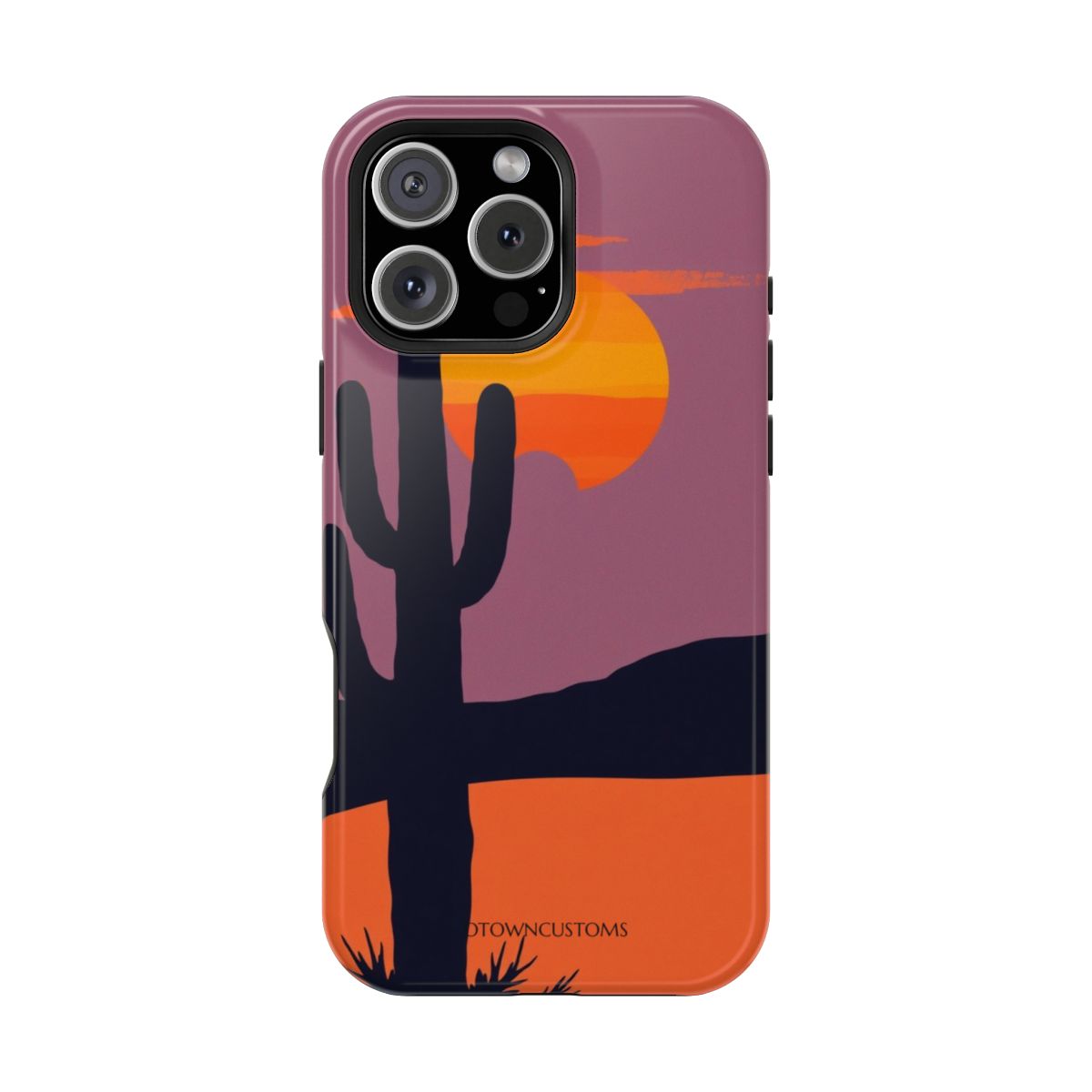 Desert Bloom Sunset Minimalist