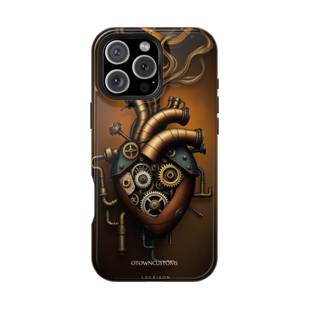 Steampunk Clockwork Heart Mechanical