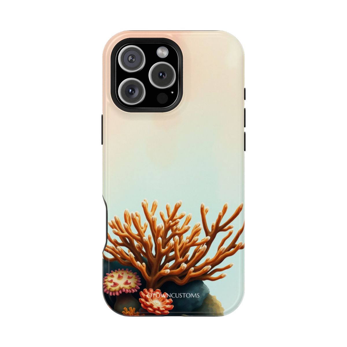 Watercolor Coral Reef Ethereal Bloom