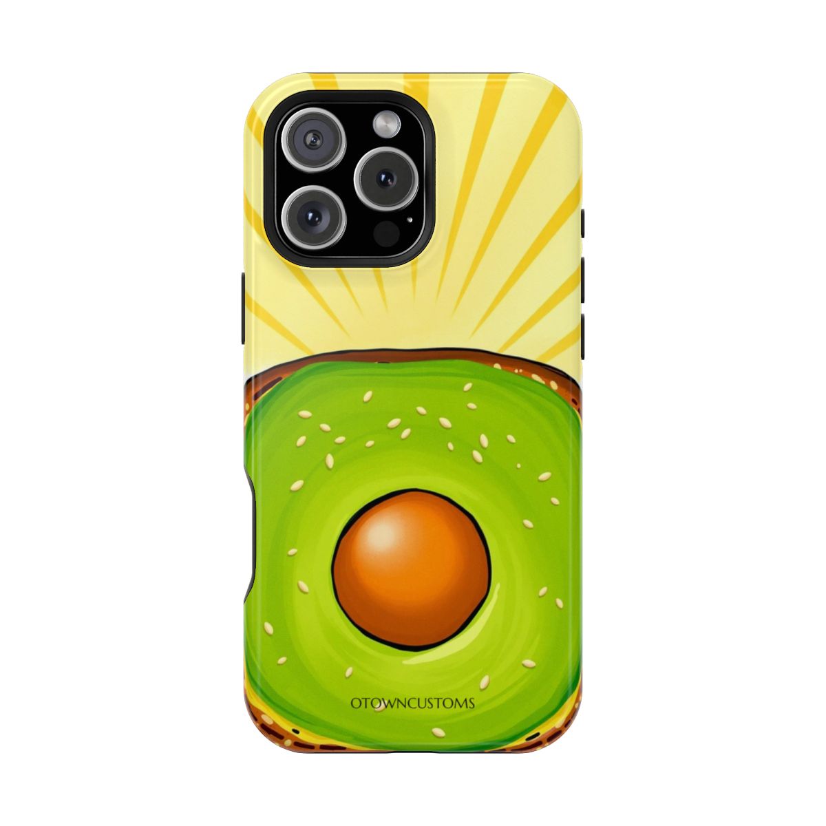 Cartoon Avocado Toast