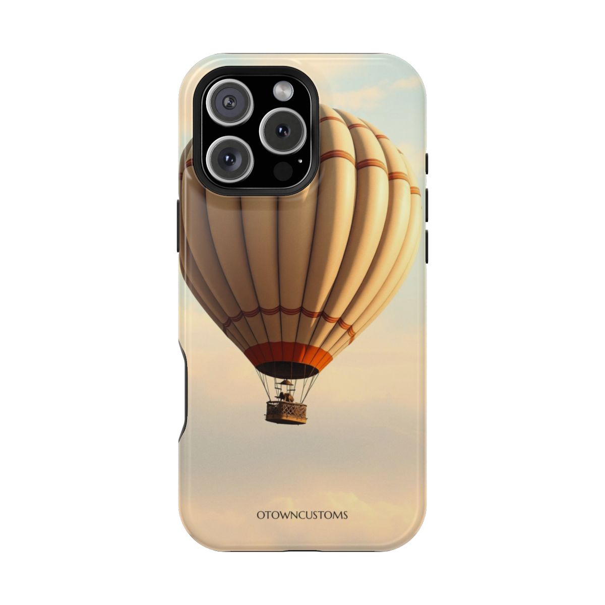 Vintage Hot Air Balloon Nature Landscape