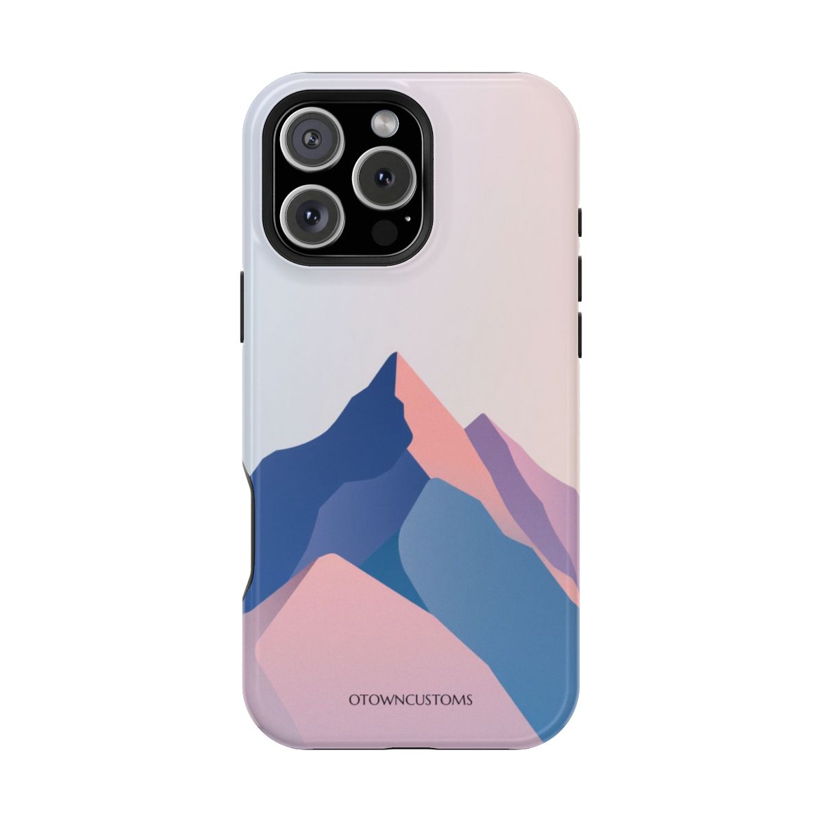 Geometric Abstract Mountain Gradient