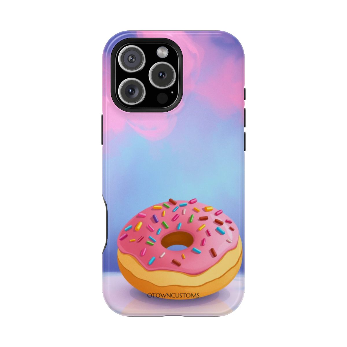 Pastel Rainbow Donut Digital Painting