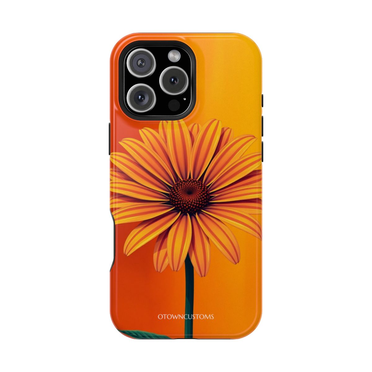 Retro Floral Daisy Vibrant Flower Illustration