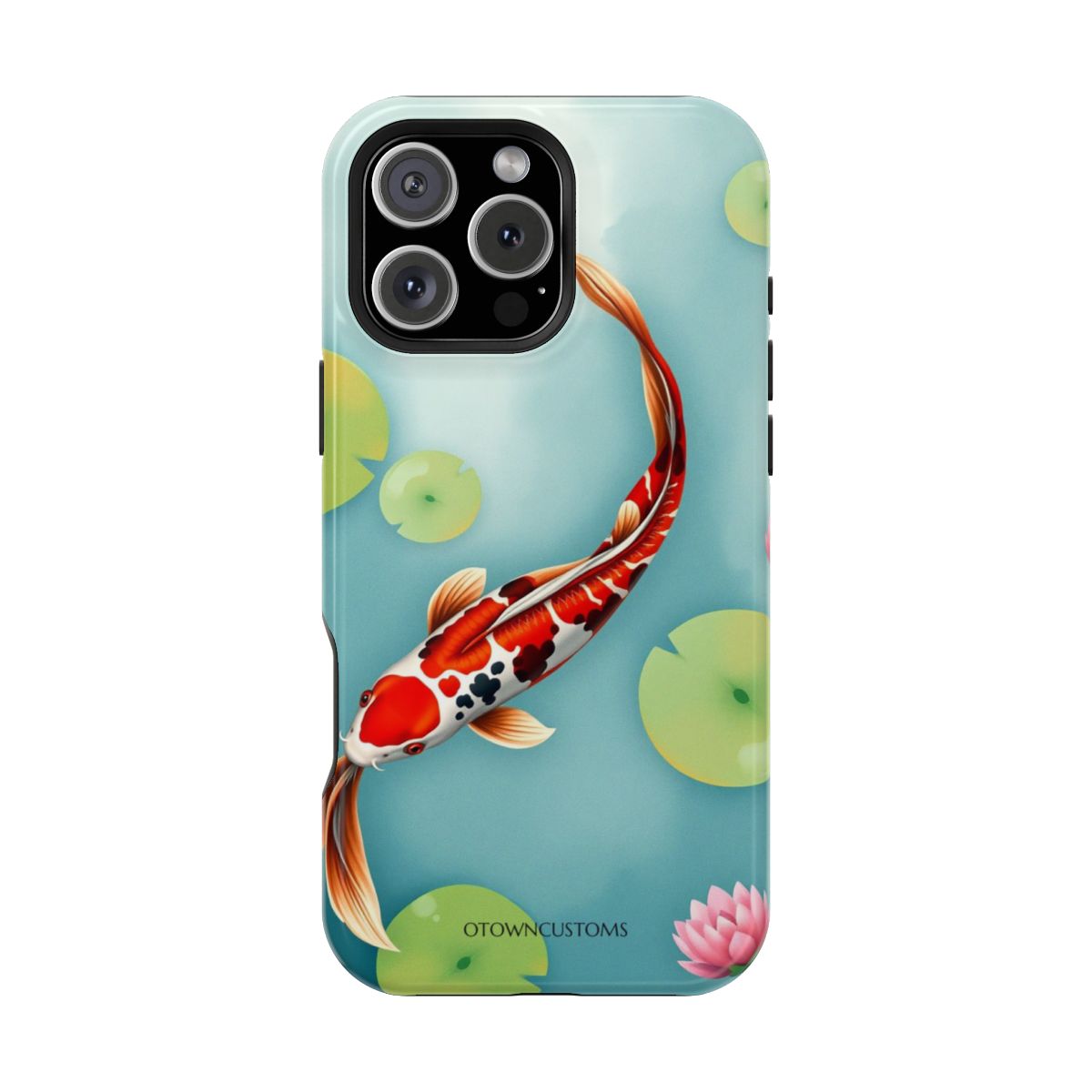 Digital Painting Koi Pond