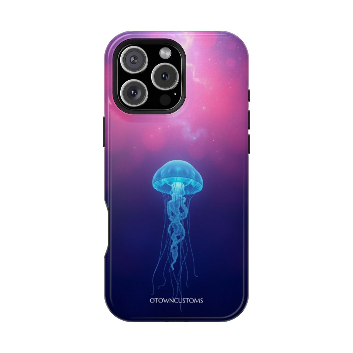 Cosmic Jellyfish Nebula Glowing