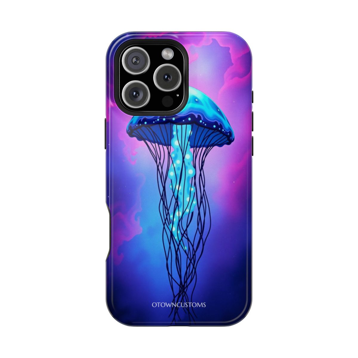 Cosmic Jellyfish Neon Bioluminescent