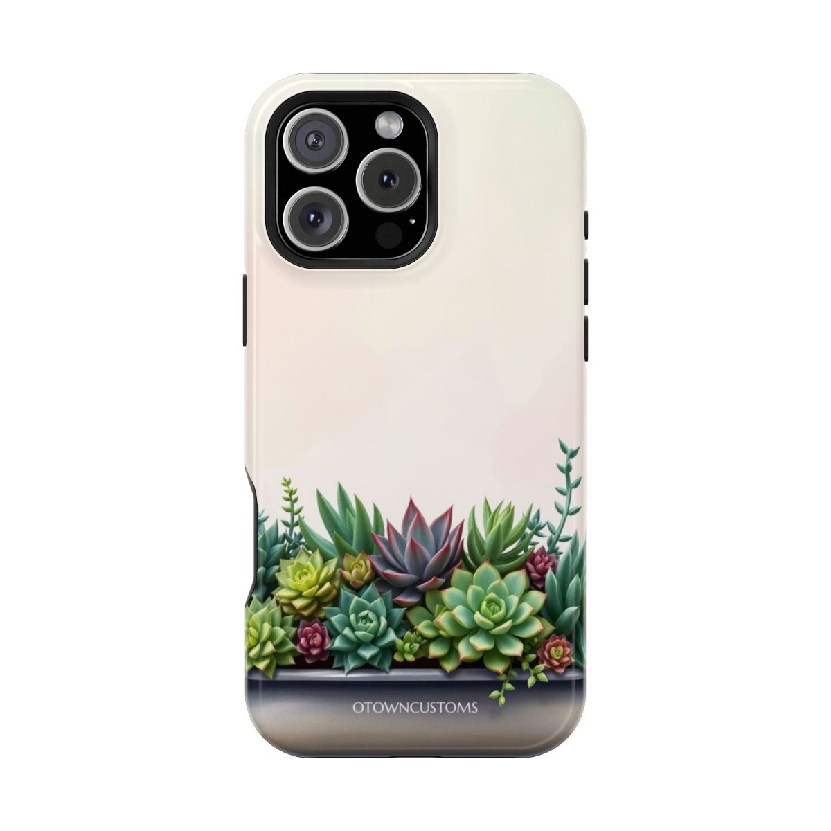 Realistic Botanical Succulent Garden Dreamscape