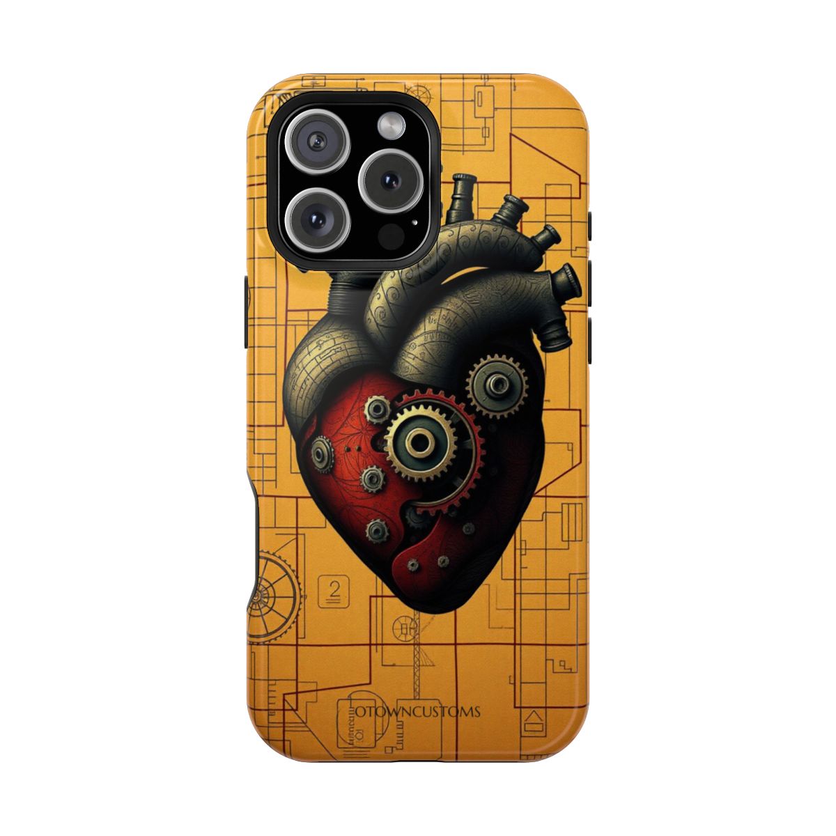 Steampunk Mechanical Gearwork Heart