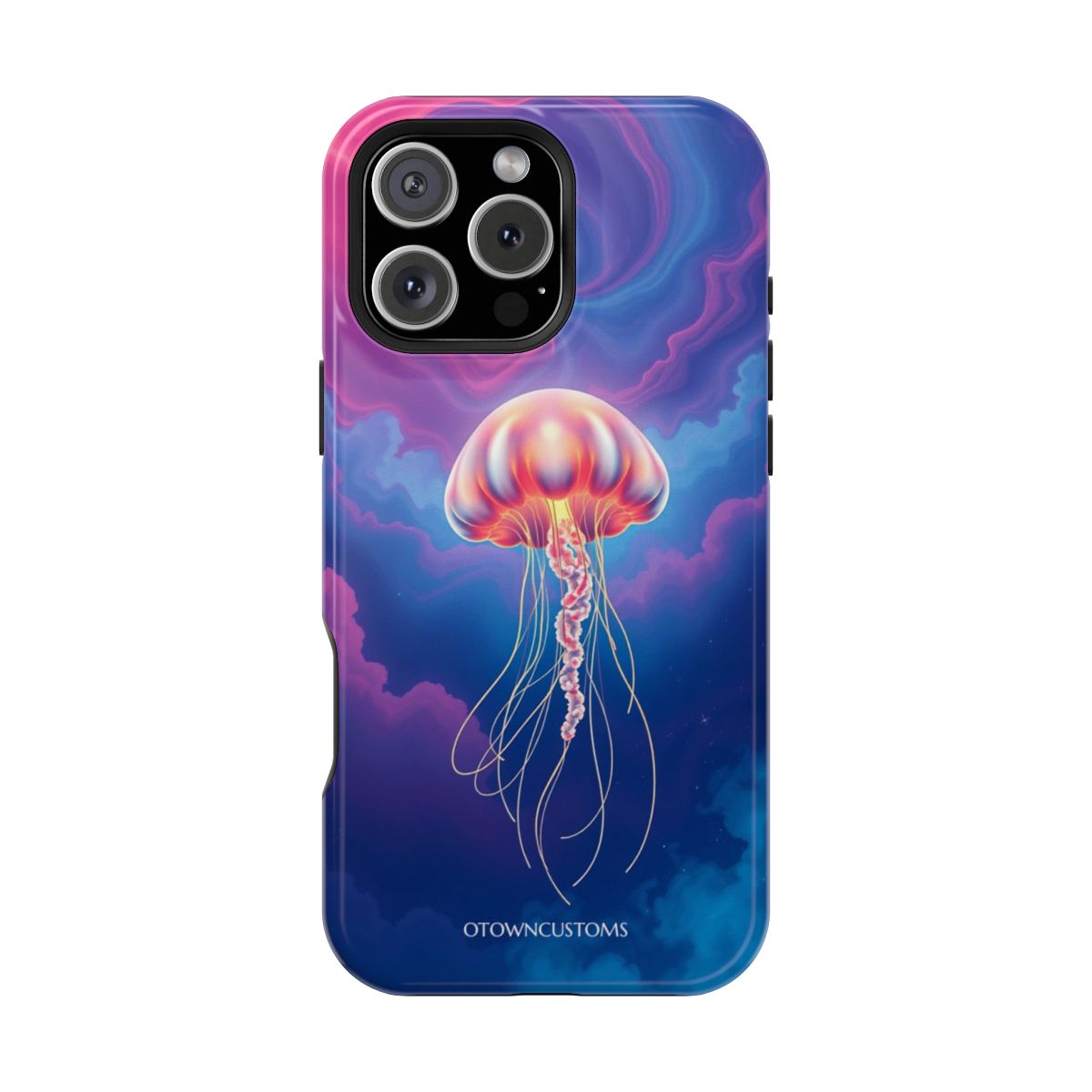 Psychedelic Cosmic Jellyfish Nebula Art