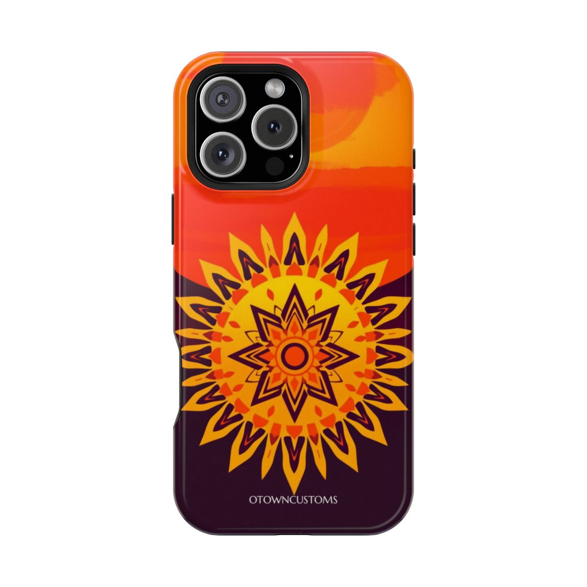 Mandala Sunset Aztec Geometric