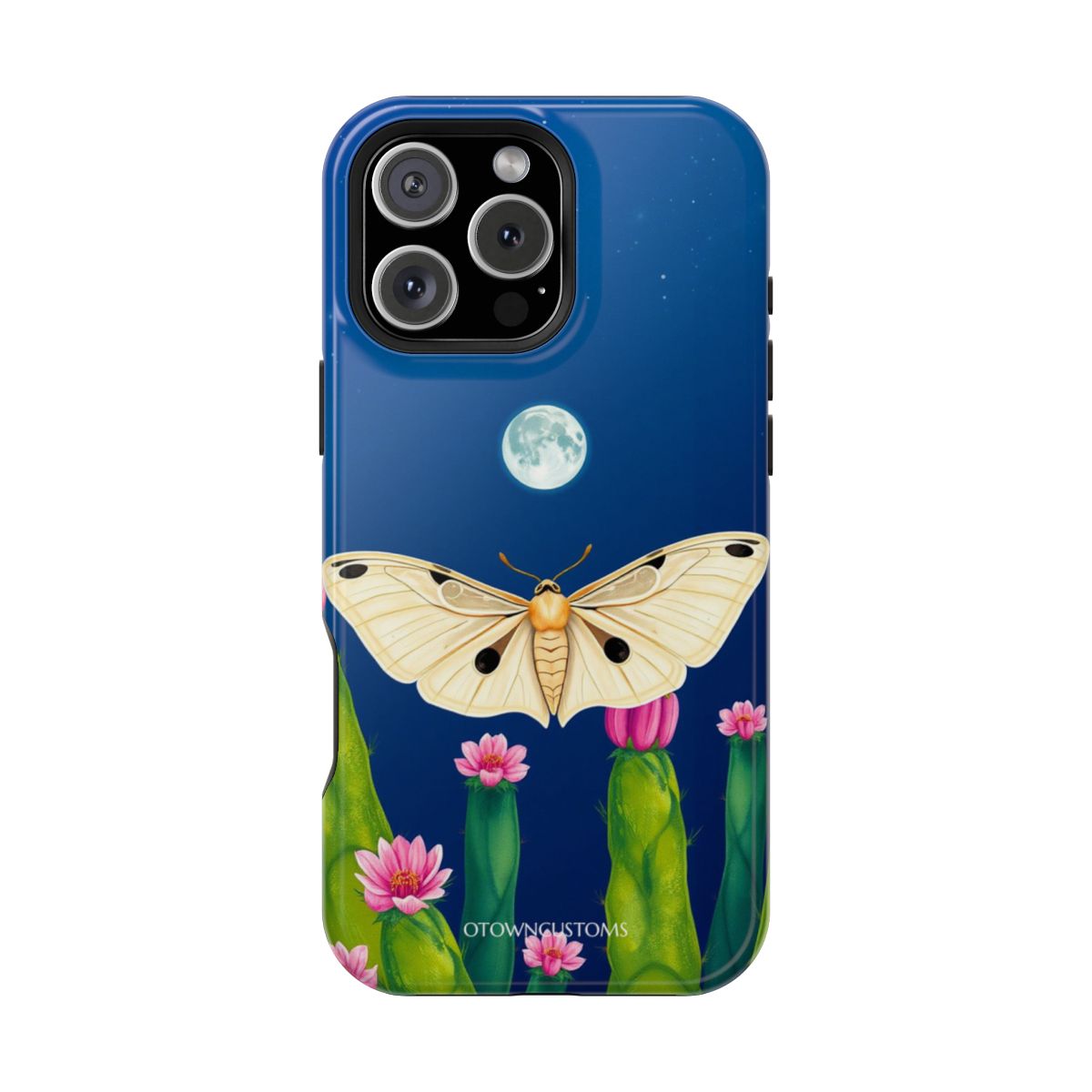 Illustrative Lunar Moth Night Bloom