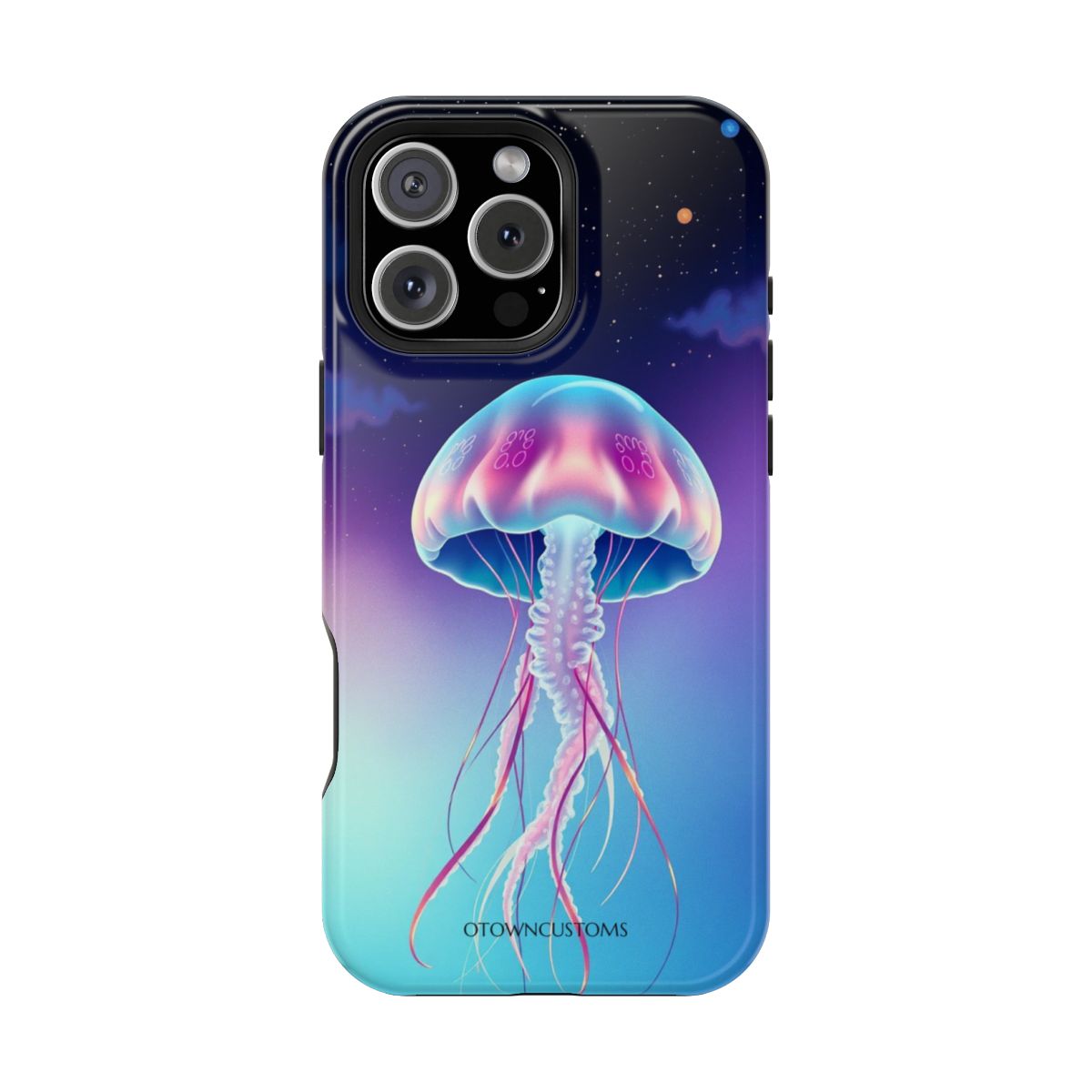 Galaxy Jellyfish Glowing Ethereal